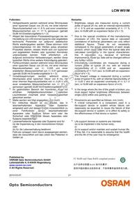 LCW W51M-JYKY-4L8N-Z Datasheet Page 21