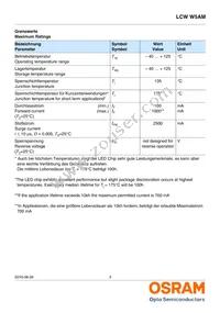 LCW W5AM-KXKZ-4J8K-Z Datasheet Page 3