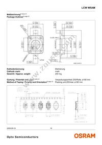 LCW W5AM-KYLX-5H7I-0-350-R18-Z Datasheet Page 16