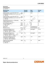 LCW W5SG-FZHX-4F6G-0-350-R18-Z Datasheet Page 4