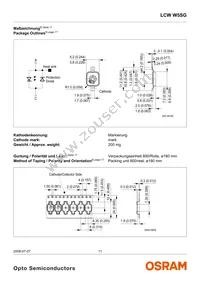 LCW W5SG-FZHX-4F6G-0-350-R18-Z Datasheet Page 11