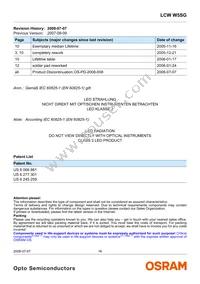 LCW W5SG-FZHX-4F6G-0-350-R18-Z Datasheet Page 16