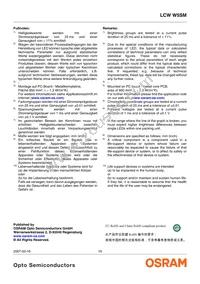 LCW W5SM-GZJX-Q3R5-Z Datasheet Page 19