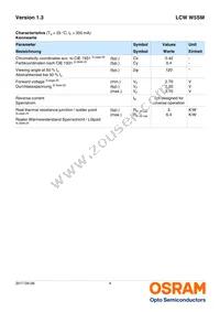 LCW W5SM-JYKZ-4J8K-0-350-R18-Z Datasheet Page 4