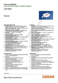 LCW W5SN-KXLX-4U9X-0-700-R18-Z Datasheet Cover