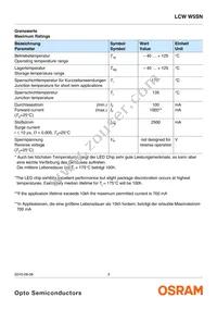 LCW W5SN-KXLX-4U9X-0-700-R18-Z Datasheet Page 3