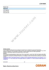 LCW W5SN-KXLX-4U9X-0-700-R18-Z Datasheet Page 22