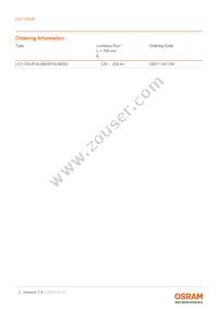 LCY CEUP-6L6M-5F5G-8E8G-700-R18-Z Datasheet Page 2