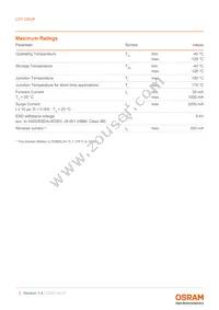 LCY CEUP-6L6M-5F5G-8E8G-700-R18-Z Datasheet Page 3