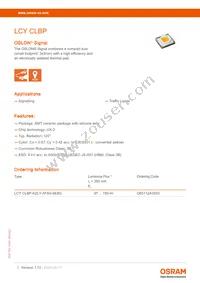 LCY CLBP-KZLY-5F5G-8E8G-350-S Datasheet Cover