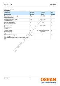 LCY H9PP-7J6K-5F5G-1-350-R18-Z Datasheet Page 3