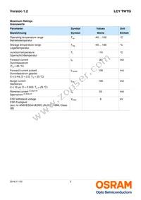 LCY TWTG-AXAY-5F-Z486 Datasheet Page 3