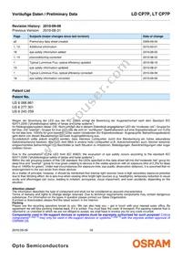 LD CP7P-1T2U-35-Z Datasheet Page 18