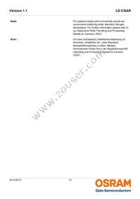 LD CQAR-APAQ-3-L1M1-700-R33-XX Datasheet Page 14