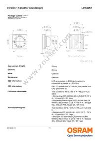 LD CQAR-AR-3-L1L2-700-R18-XX Datasheet Page 11