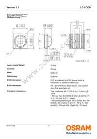 LD CQDP-1U3U-W5-1-K Datasheet Page 11