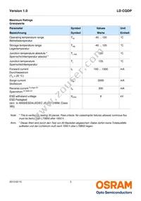 LD CQDP-2U3U-W5-1-350-R18-K Datasheet Page 3