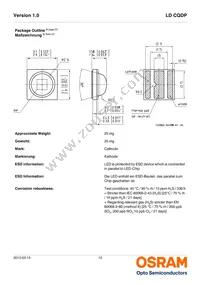 LD CQDP-2U3U-W5-1-350-R18-K Datasheet Page 12