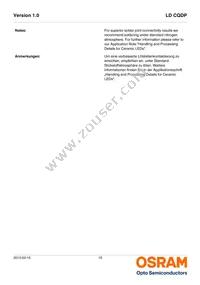 LD CQDP-2U3U-W5-1-350-R18-K Datasheet Page 15