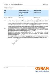 LD H9GP-3T2U-35-1-350-R18-Z Datasheet Page 2