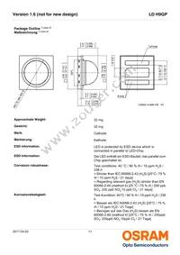 LD H9GP-3T2U-35-1-350-R18-Z Datasheet Page 11