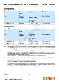 LD W5KM-1T4T-35 Datasheet Page 2