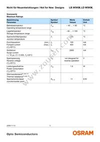 LD W5KM-1T4T-35 Datasheet Page 3