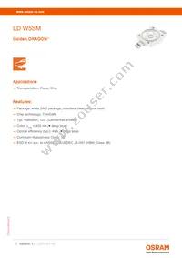 LD W5SM-4S4T-35-0-350-R18-Z Datasheet Cover