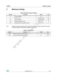 LD1084D2M33R Datasheet Page 5