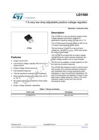 LD1580P2T-R Datasheet Cover