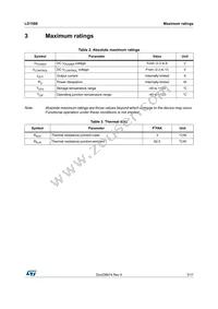 LD1580P2T-R Datasheet Page 5