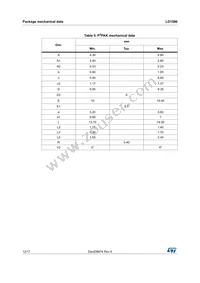 LD1580P2T-R Datasheet Page 12