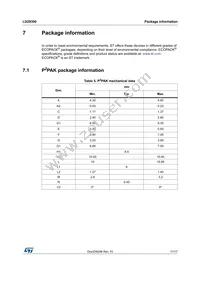 LD29300P2MTR Datasheet Page 11