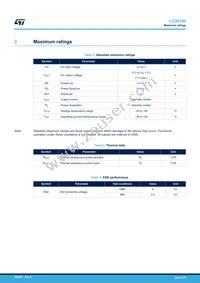 LD39100PU25RY Datasheet Page 4