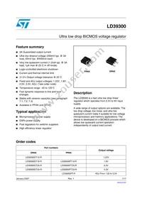 LD39300PT18-R Datasheet Cover