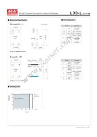 LDB-600LW Datasheet Page 2