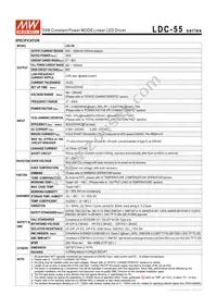 LDC-55DA Datasheet Page 2