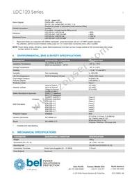 LDC120-48 Datasheet Page 3