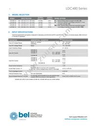 LDC480-72P Datasheet Page 2