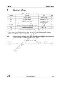 LDK715M50R Datasheet Page 5