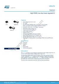 LDL212DR Datasheet Cover