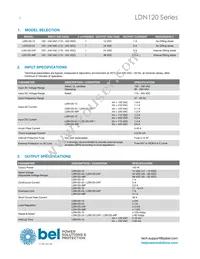 LDN120-24 Datasheet Page 2