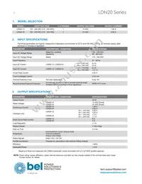 LDN20-5 Datasheet Page 2