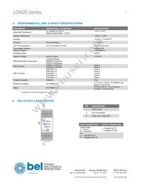 LDN20-5 Datasheet Page 3