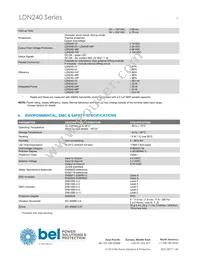 LDN240-72P Datasheet Page 3