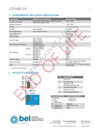 LDN480-24 Datasheet Page 3