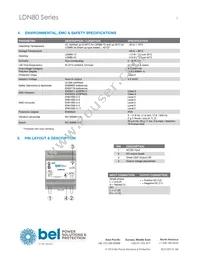LDN80-24 Datasheet Page 3