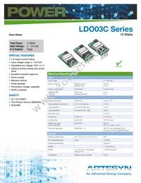 LDO03C-005W05-VJ Datasheet Cover