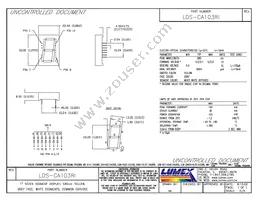 LDS-CA103RI Datasheet Cover