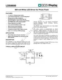 LDS8680008-T2 Datasheet Cover